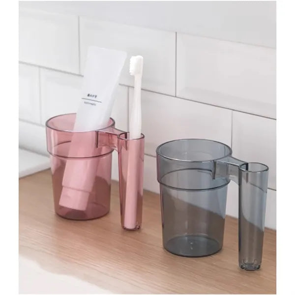 Mouthwash and Toothbrushing Cup