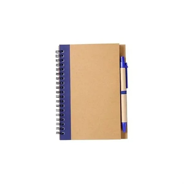 Vintage Kraft Notebook with Pen