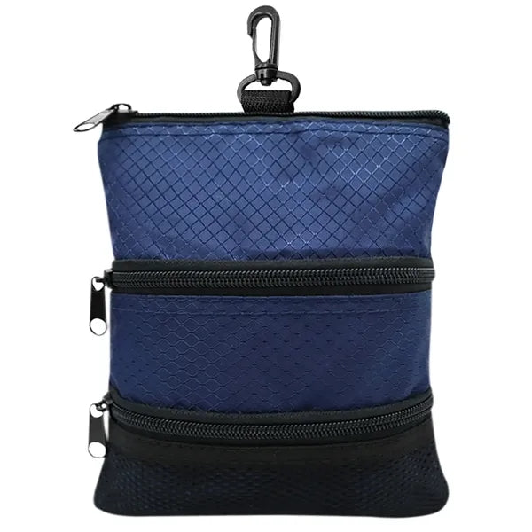 Lightweight Portable Hanging Carabiner Golf Accessory Pouch