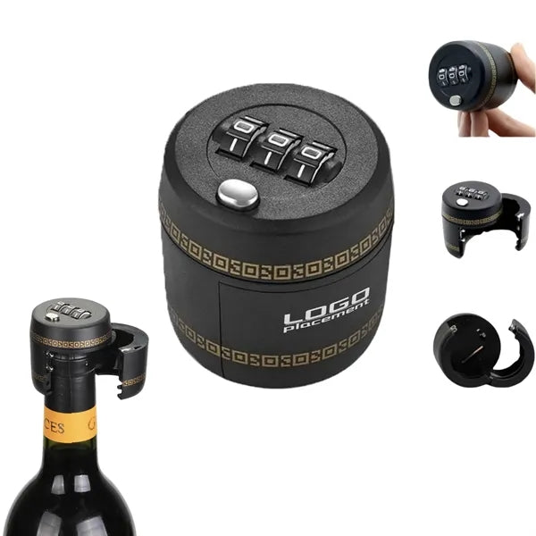 Wine Bottle Lock-Anti - Open For Storage