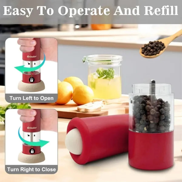 Spice Grinder Set - Multi - Color For Kitchen "