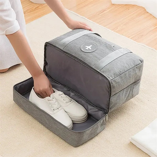 Premium Wet-Dry Travel Organizer with Shoe Compartment