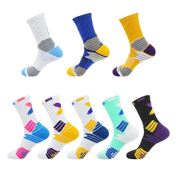 Children's Moisture Wicking Basketball Socks