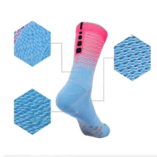 Children's Moisture Wicking Basketball Socks