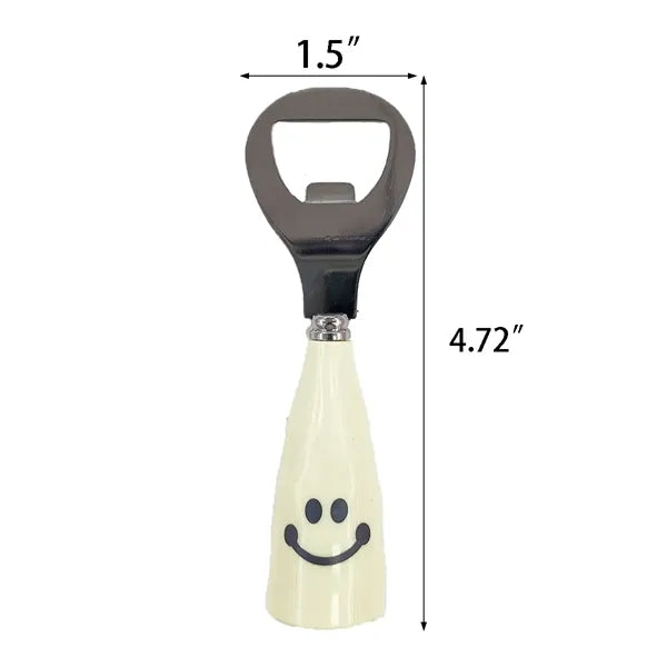 Stainless Steel Smiling Practical Everyday Bottle Opener