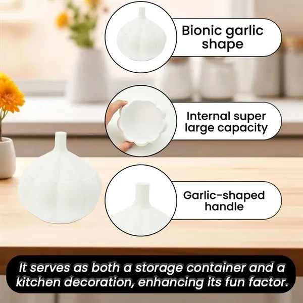Creative Garlic Shaped Spice Container Free Shipping