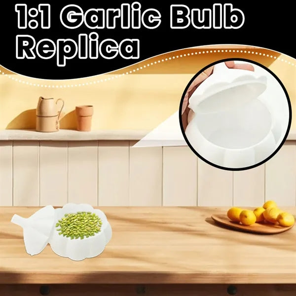 Creative Garlic Shaped Spice Container Free Shipping