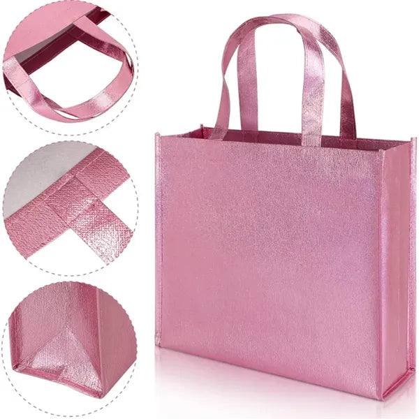 Iridescent Non-Woven Gift Tote Bag