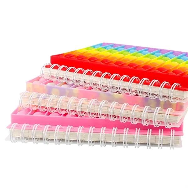 Fidget Toys Stress Relief Silicone Cover Notebook