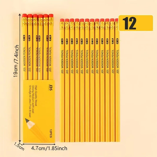 HB pencil pack 12pcs