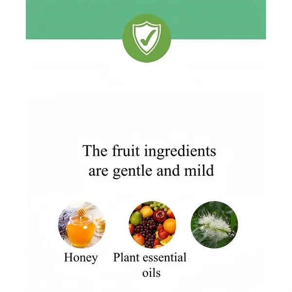 Fruit Soap For Moisturizing Mite-Removing Bath