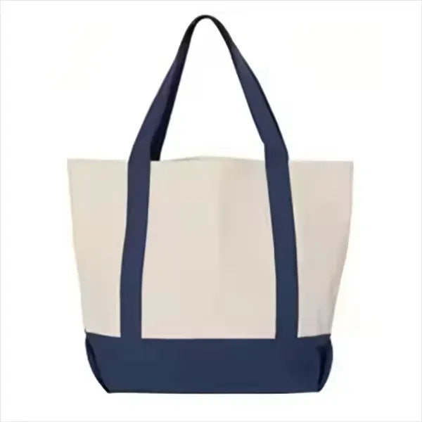 Canvas Tote Bag Bulk with Outer Pocket