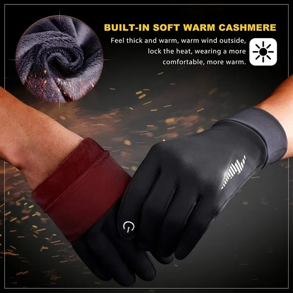 Winter Gloves Touchscreen Warm Thermal for Running Cycling