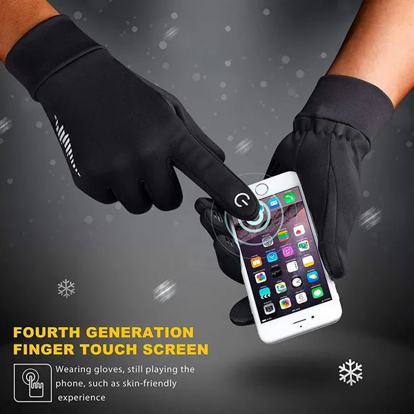 Winter Gloves Touchscreen Warm Thermal for Running Cycling