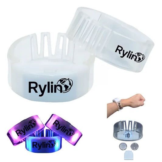 M - Shaped Silicone Light - Up Concert Cheering Bracelet