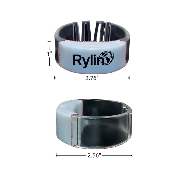 M - Shaped Silicone Light - Up Concert Cheering Bracelet
