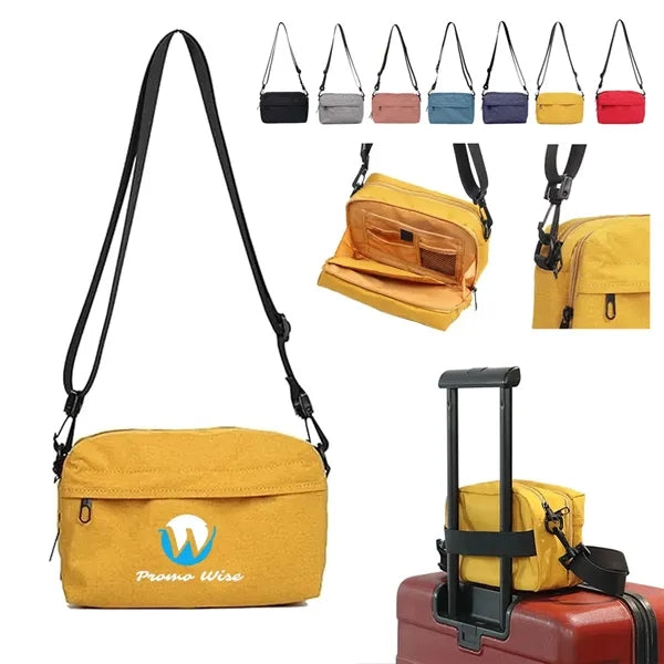 Waterproof Travel RFID Blocking Wallet With Trolley Case