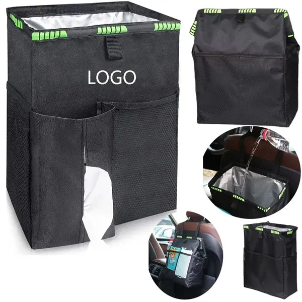 Oxford Cloth Seat Back Insulated Cooler Bag For Car