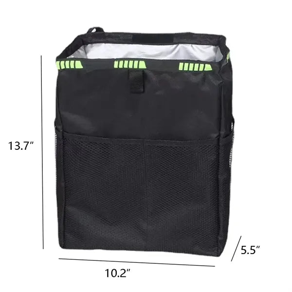 Oxford Cloth Seat Back Insulated Cooler Bag For Car