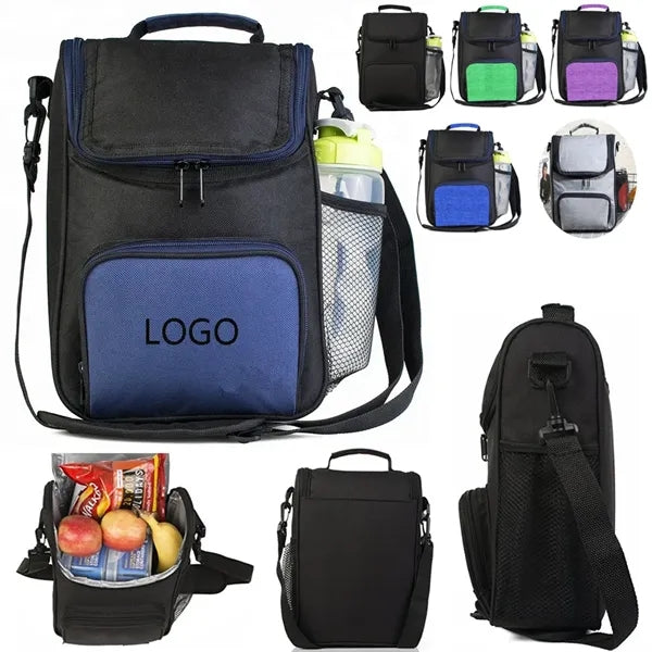 Oxford Cloth Insulated Lunch Cooler Bag