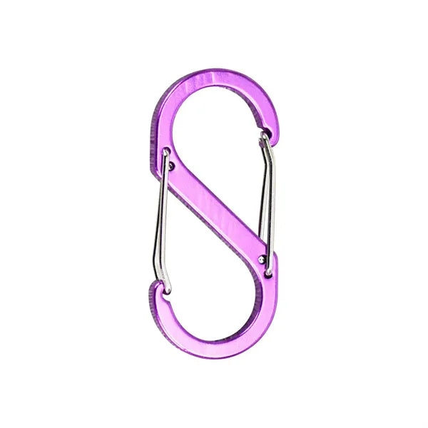 S-Shaped Aluminum Alloy Steel Wire Mountaineering Carabiner