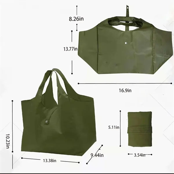 Collapsible Custom Waterproof Oxford Cloth Shopping Bag