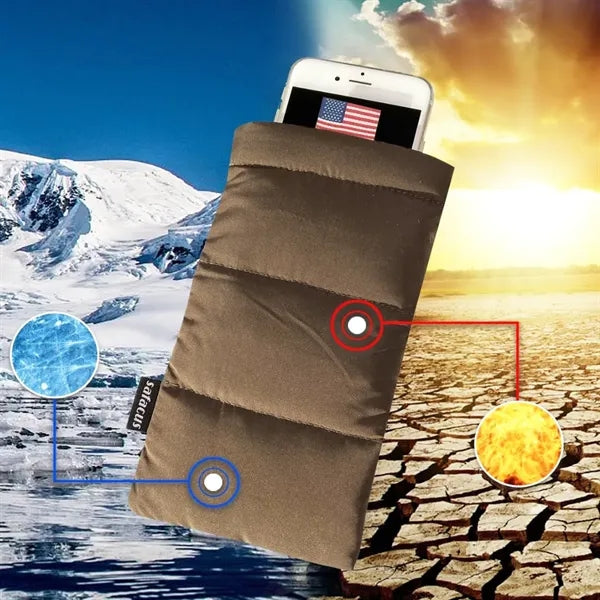 Insulated Phone & Card Sleeve with Padded Protection