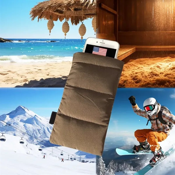 Insulated Phone & Card Sleeve with Padded Protection
