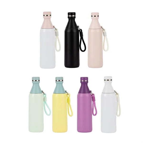 Outdoor Thermos With A Hanging Cord