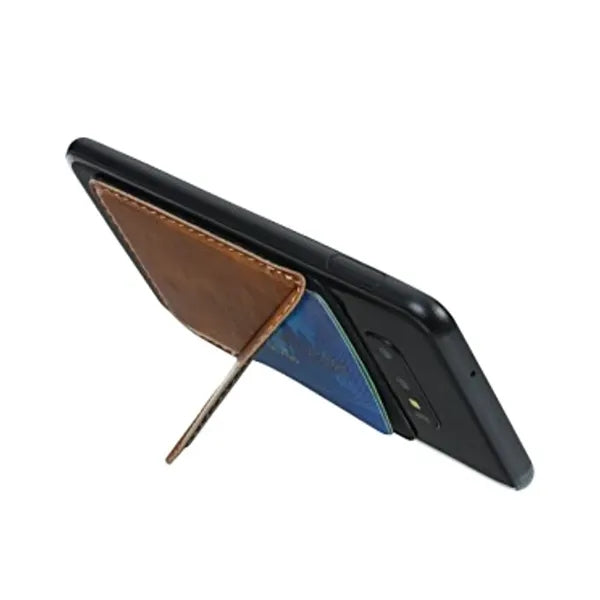 Adhesive Phone Wallet Kickstand Card Holder