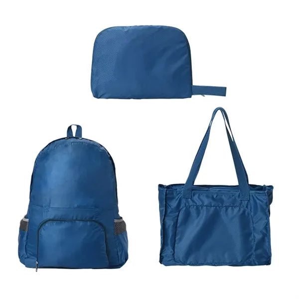 Foldable 2 in 1 Dual Purpose Single Shoulder Bag Backpack