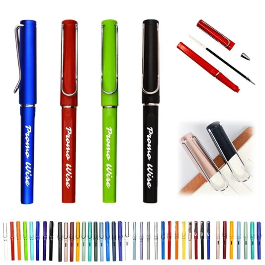 Durable Metal Clip Ballpoint Pens for Business Gifts