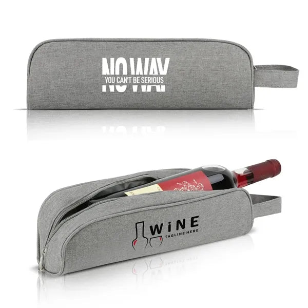 Single Wine Bottle Cooler Tote Bag