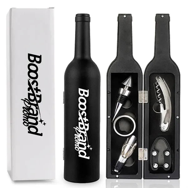 Wine Bottle Shaped Accessory Gift Set