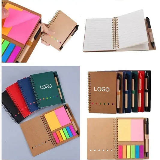 Business Gift - Ballpoint Pen, Notepad, Sticky Notes