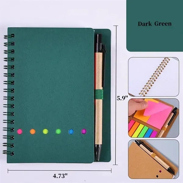 Business Gift - Ballpoint Pen, Notepad, Sticky Notes