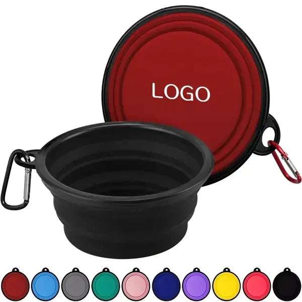 Portable Pet Bowl - Collapsible Design for Travel