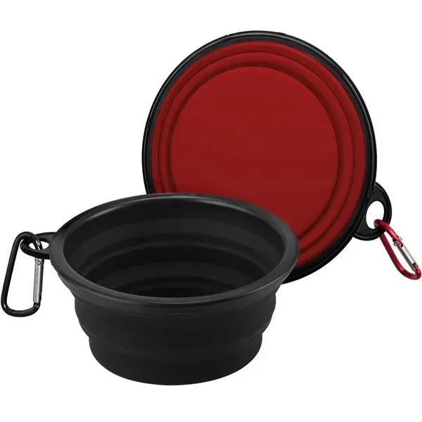 Portable Pet Bowl - Collapsible Design for Travel