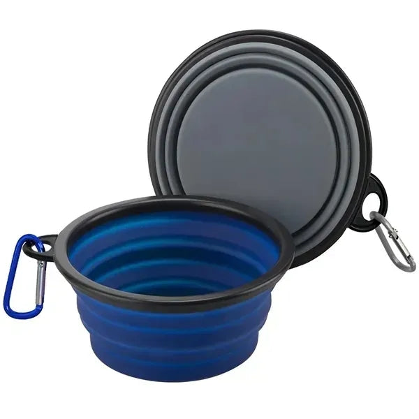 Portable Pet Bowl - Collapsible Design for Travel
