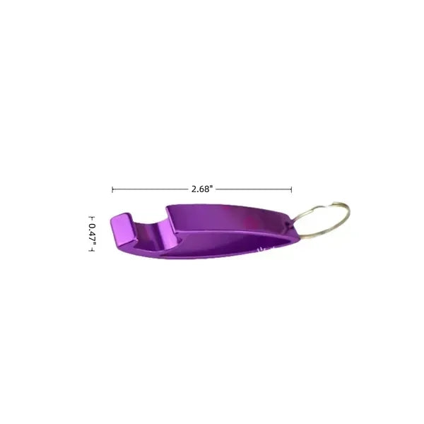 Aluminum Keychain Bottle Opener - Portable Multi-Tool