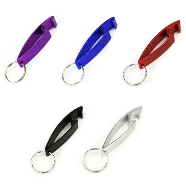 Aluminum Keychain Bottle Opener - Portable Multi-Tool