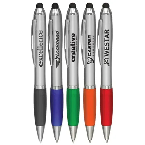 Assorted Colors Stylus Ballpoint Pen