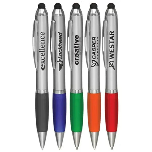 Assorted Colors Stylus Ballpoint Pen