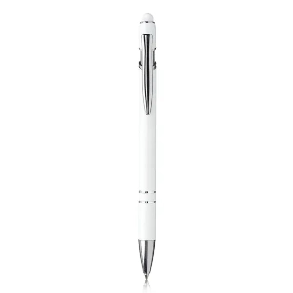 Sleek Metal Stylus Pen with Chrome Trim