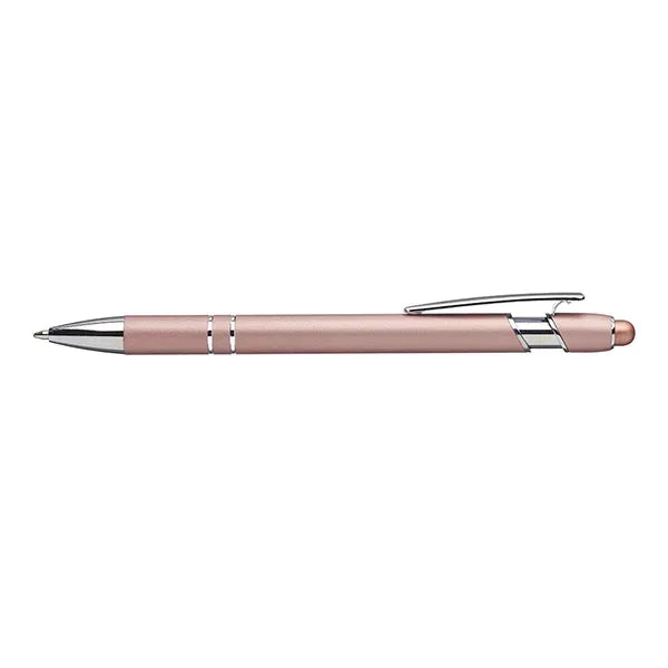 Sleek Metal Stylus Pen with Chrome Trim