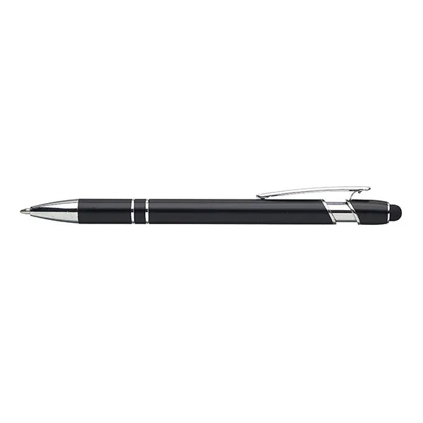 Sleek Metal Stylus Pen with Chrome Trim