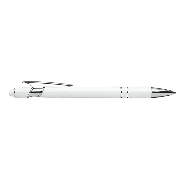 Sleek Metal Stylus Pen with Chrome Trim
