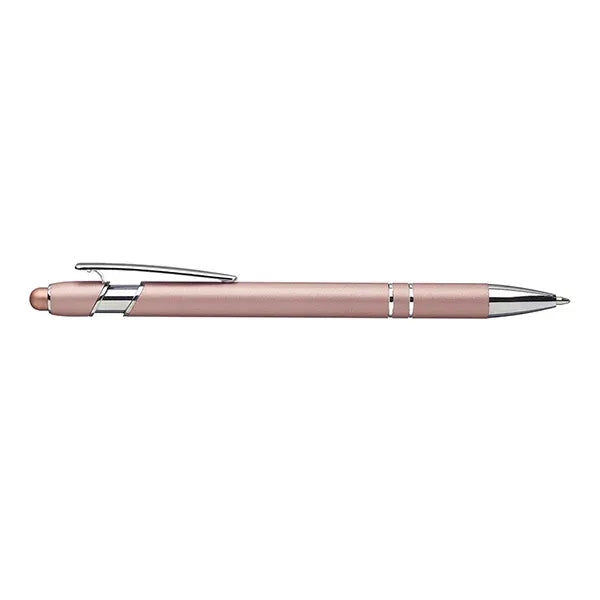 Sleek Metal Stylus Pen with Chrome Trim