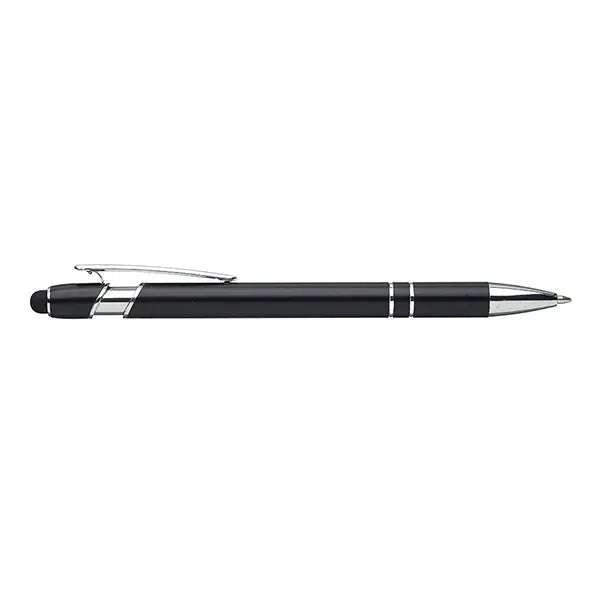 Sleek Metal Stylus Pen with Chrome Trim