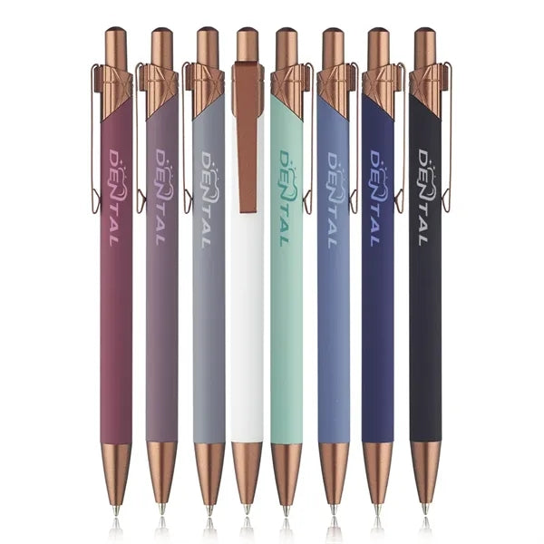 Geometric Metal Ballpoint Pen
